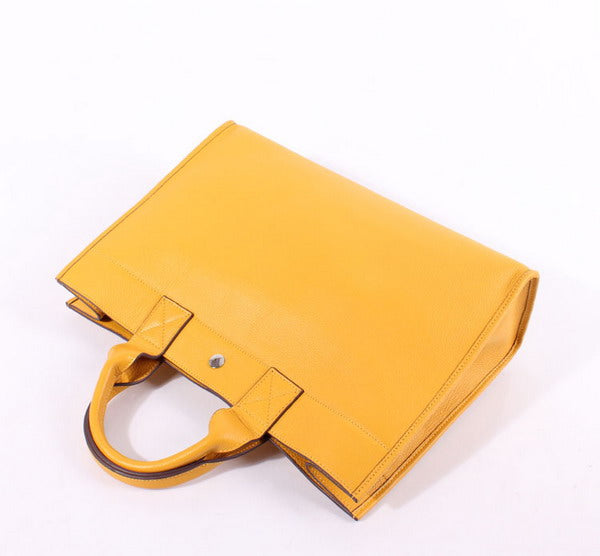 Hermes Briefcases 6008 Unisex Briefcase Yellow