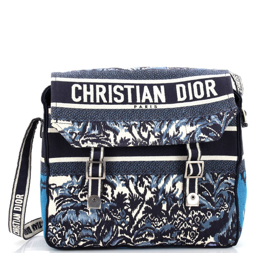 Dior Diorcamp Messenger Bag Embroidered Canvas