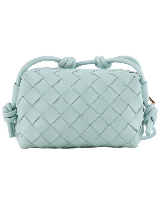 Bottega Veneta 730832 Intrecciato Candy Loop Camera Zippy Cross Bag 33981Y