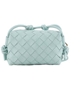 Bottega Veneta 730832 Intrecciato Candy Loop Camera Zippy Cross Bag 33981Y