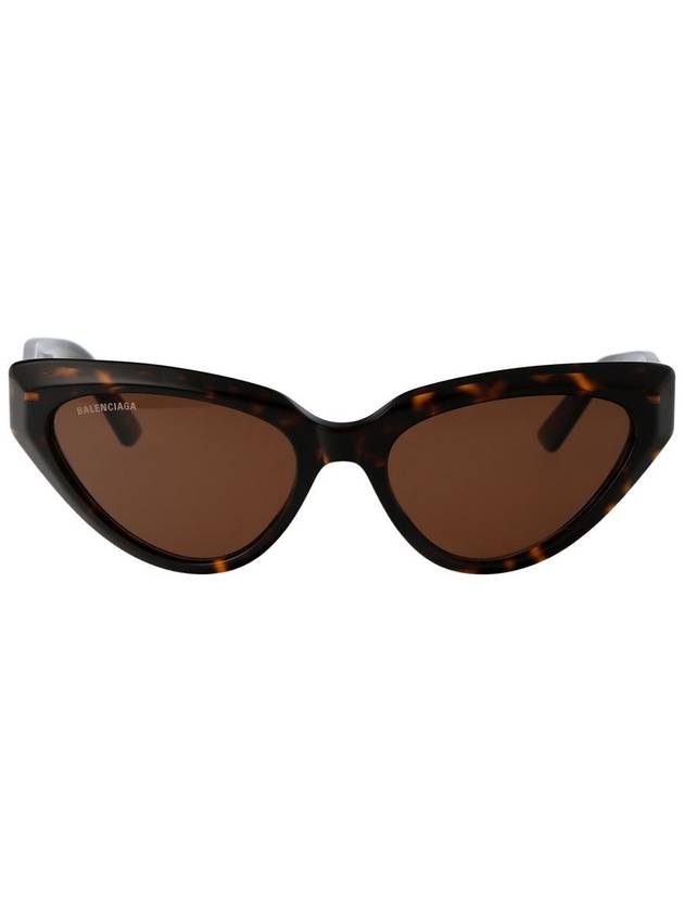 Balenciaga Eyewear Logo Decorated Cat Eye Frame Sunglasses BB0270S