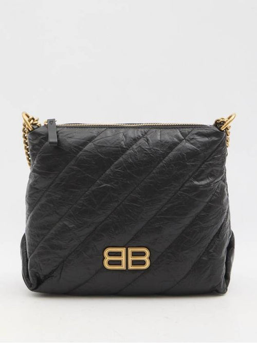 Balenciaga Crush Zipped Hobo Bag