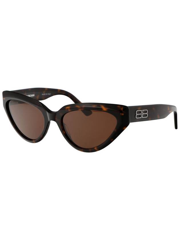 Balenciaga Eyewear Logo Decorated Cat Eye Frame Sunglasses BB0270S