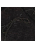 Bottega Veneta Brown Suede Intrecciato Driving Shoes No 260