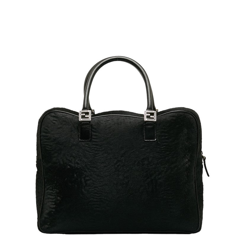 Fendi Handbags 2WAY Black Harako Leather  Fendi