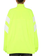 Balenciaga B logo track jacket yellow