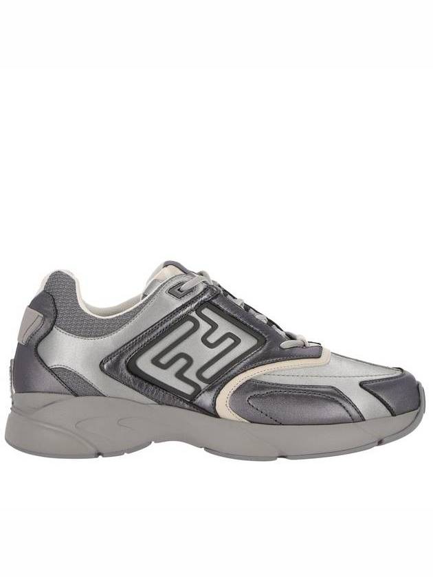 Fendi Faster Trainer Low Top Sneakers Grey
