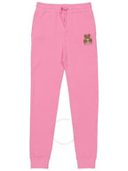 Burberry Burberry Girls Bubblegum Pink Cashmere Thomas Bear Sweatpants, Size 12Y