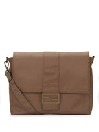 Fendi Baguette Large Messenger Bag Beige