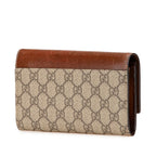 Gucci GG Supreme PVC Long Wallet
