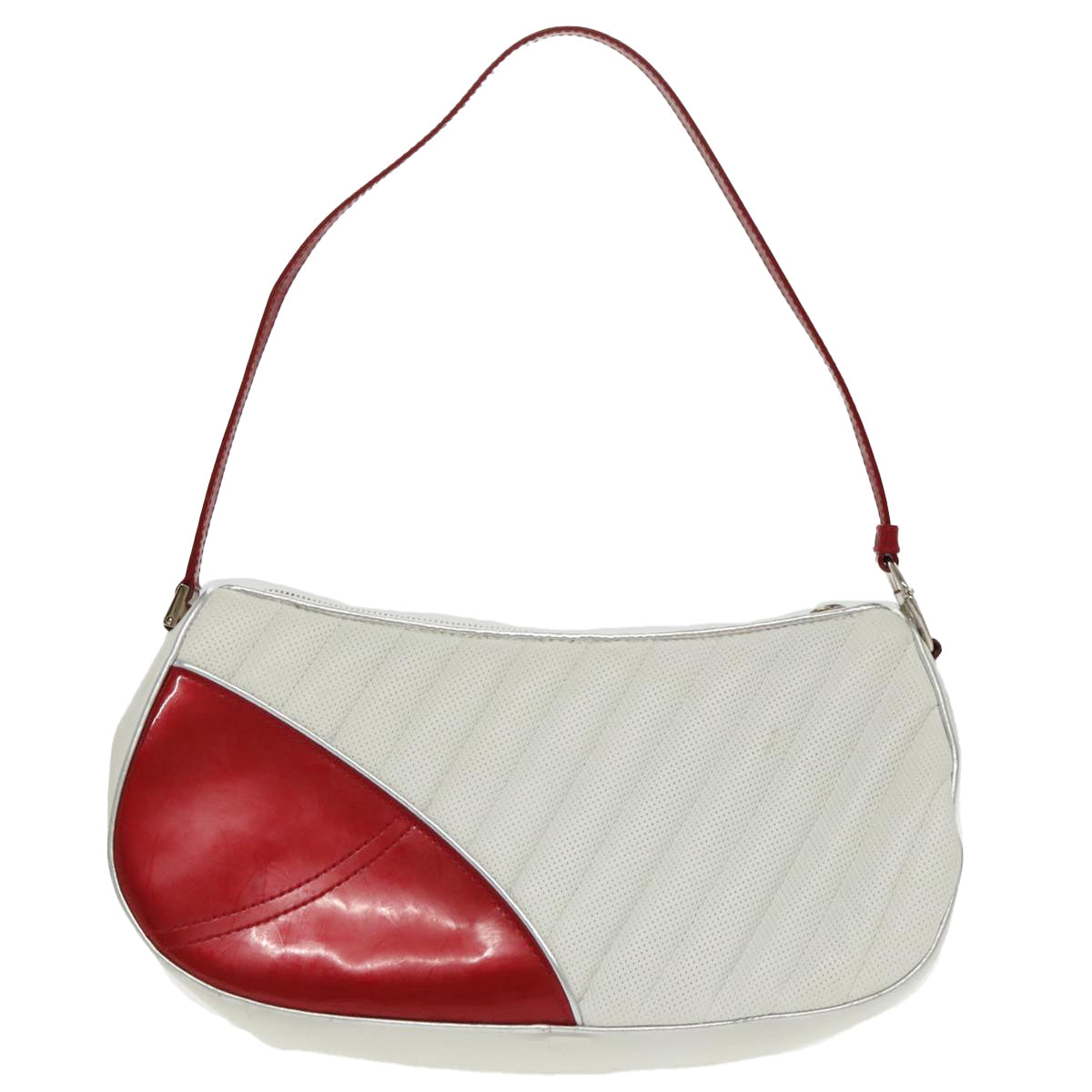 Dior Cadillac  Leather Shoulder Bag (Pre-Owned)