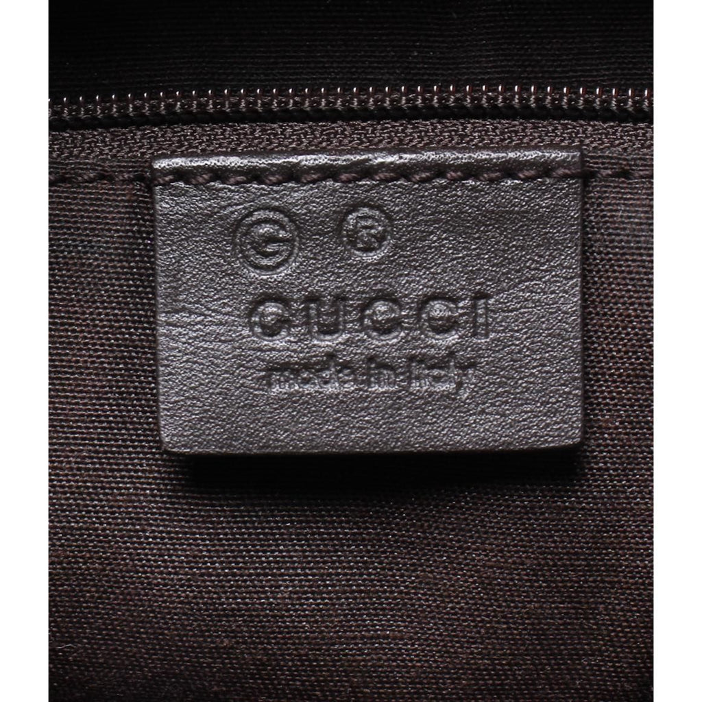 Gucci Mini Boston In Brown Monogrammed Canvas IT3PQLATBJYG