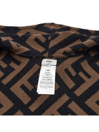 Fendi Brown Cashmere Poncho FXX711AEOSF0QE1