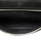Fendi Dotcom Leather 2WAY Handbag Black