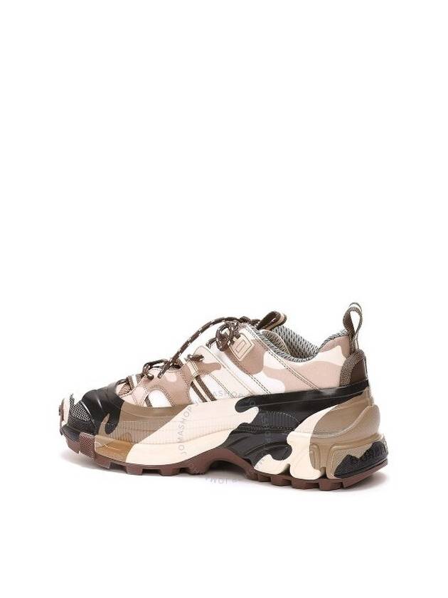 Burberry Burberry Arthur Camouflage Print Grip Strap Nylon Low Top Sneakers Brand Size 41 US Size 8