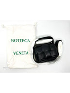 Bottega Veneta Candy Cassette Padded Mini Cross Bag Black