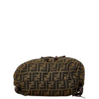 Fendi  Canvas Leather Backpack ()