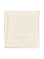 Oblique Shawl Blend Metallic Thread Silk Gold Dior