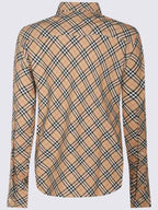 Burberry Burberry Beige Cotton Shirt