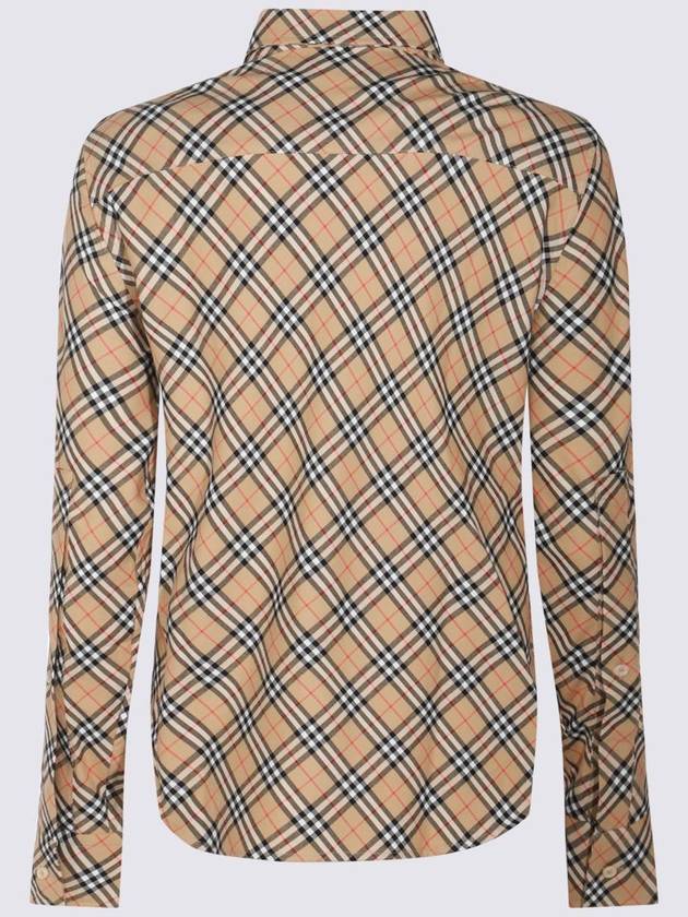 Burberry Burberry Beige Cotton Shirt