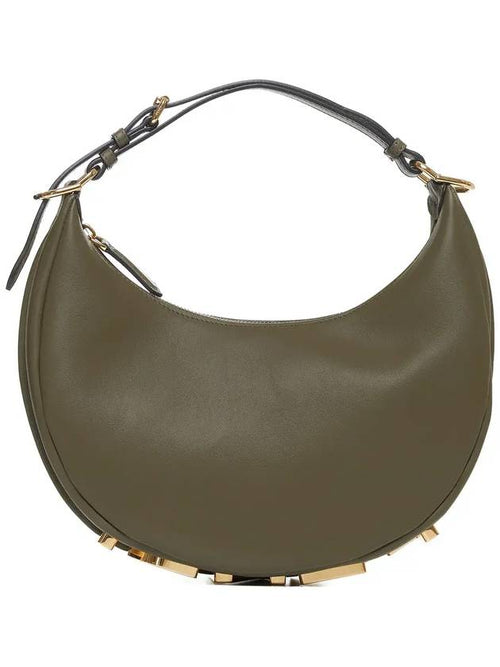 Fendi Fendigraphy Small Hobo Shoulder Bag Green