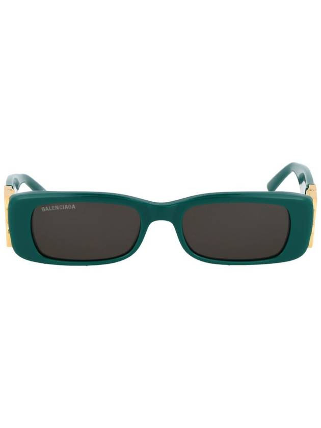 Balenciaga Eyewear Logo Decorated Rectangular Frame Sunglasses BB0096S