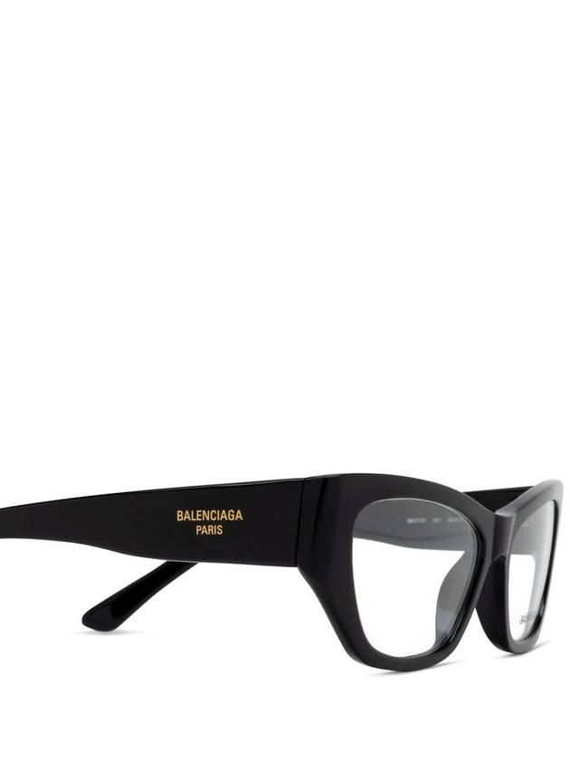 Balenciaga Eyewear Cat Eye Frame Eyeglasses Black