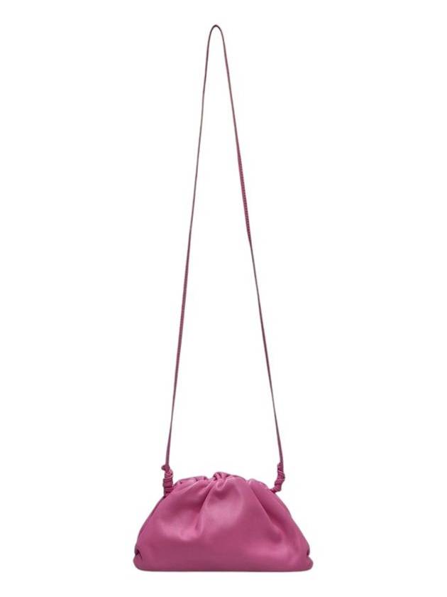 Bottega Veneta 585852 Mini pouch dumpling bag pink color cross