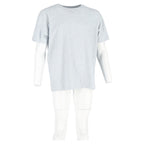 Dior Oblique Crewneck T-Shirt in Grey Cotton