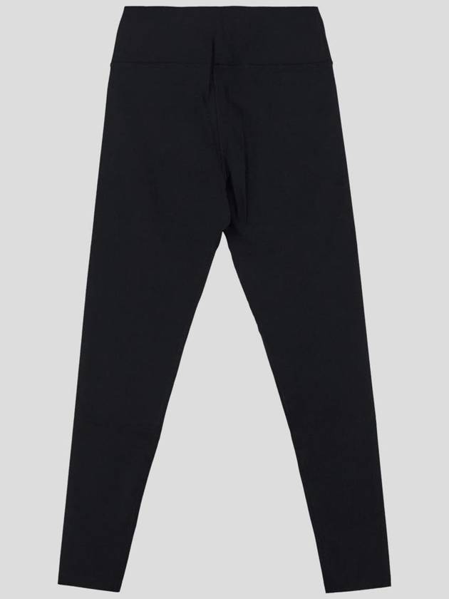 Balenciaga reflective logo leggings black