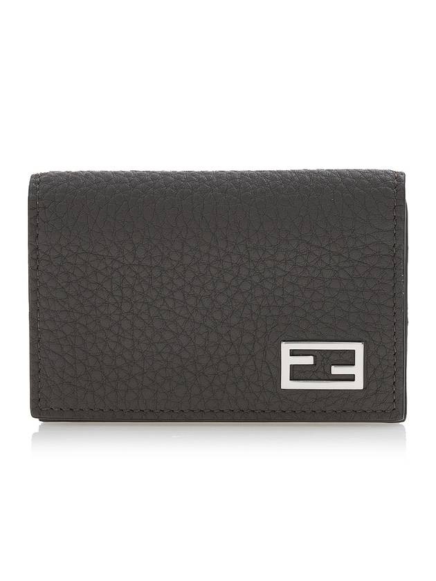 Fendi Baguette Card Wallet Grey