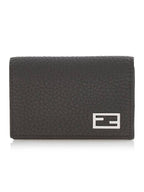Fendi Baguette Card Wallet Grey