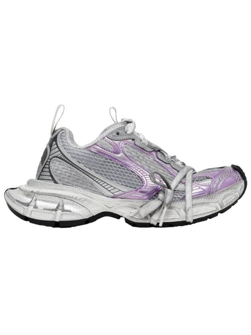 Balenciaga 3XL Low-Top Sneakers Purple Grey