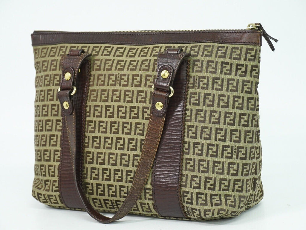 Fendi Zucca  Canvas Tote Bag ()