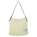 Fendi Zucca  Canvas Shoulder Bag ()