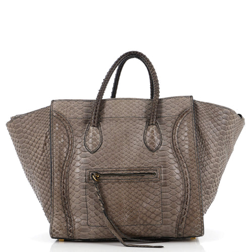 Celine Phantom Bag Python Medium