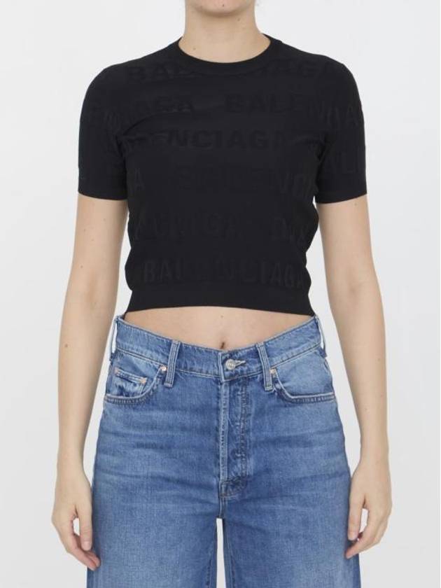 Balenciaga Sweater 9404530 788572 T5212 1000 BLACK