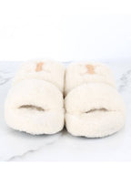 CELINE Logo Shearling Slippers 36 5 235