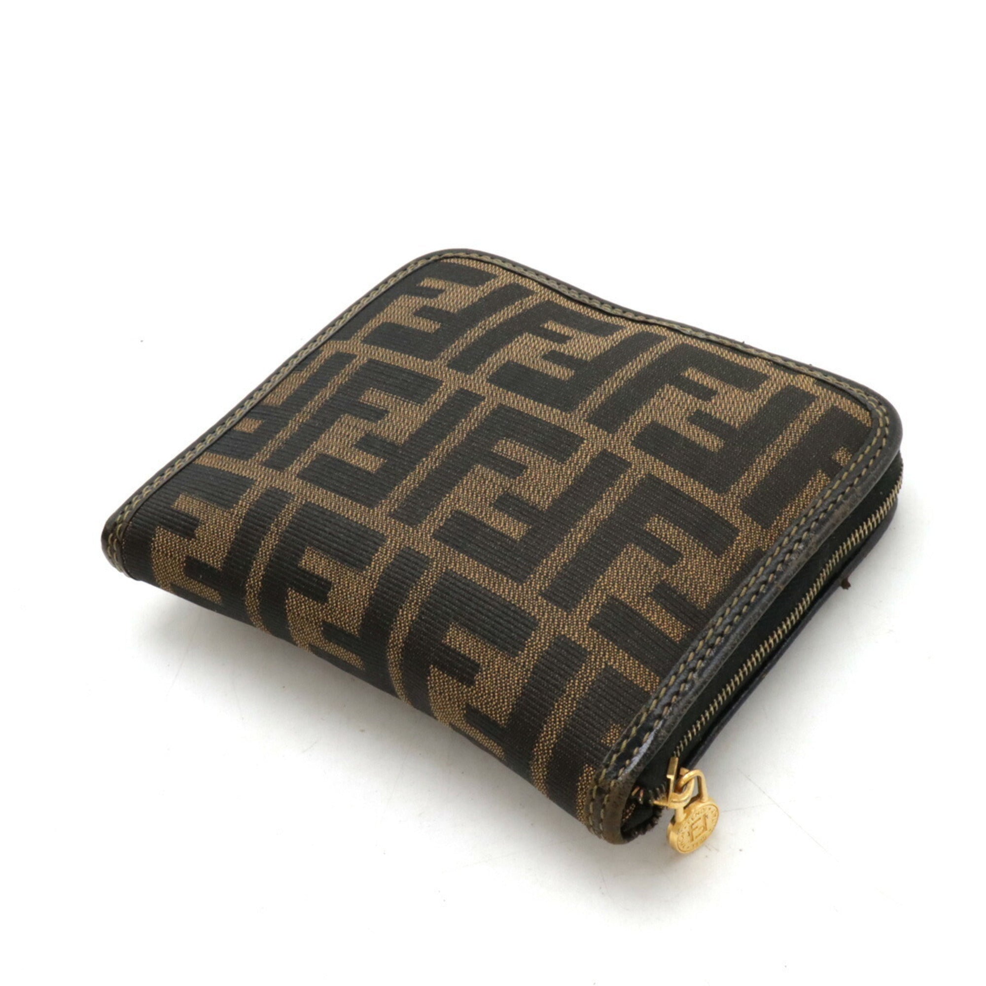 Fendi     Nylon Canvas Leather Eco-Bag Tote Bag ()