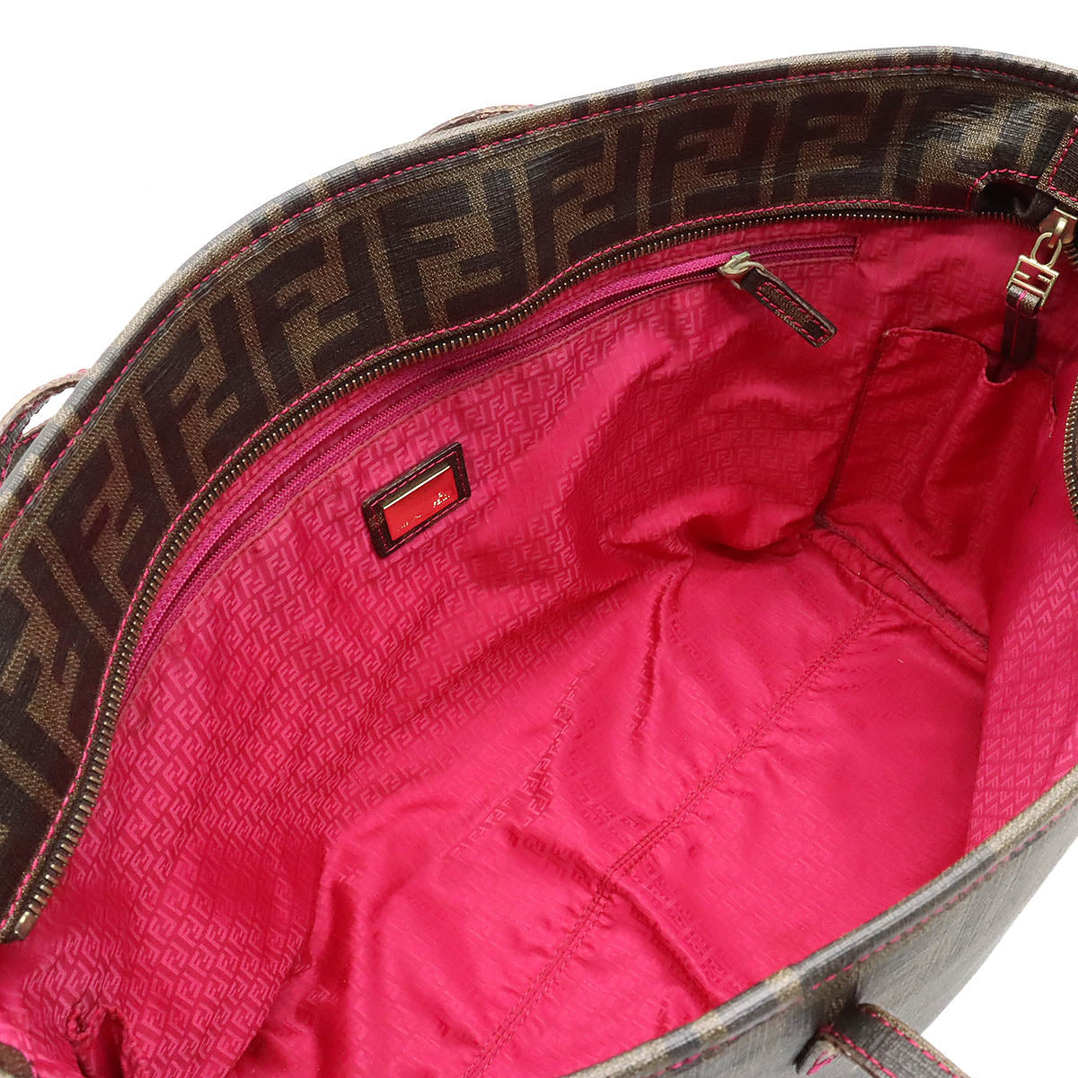 Fendi Zucca Canvas Tote Bag - '10s