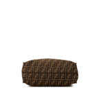 Fendi Zucca  Leather Canvas Handbag Tote Bag ()