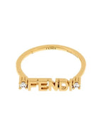 Fendi Signature Ring Gold