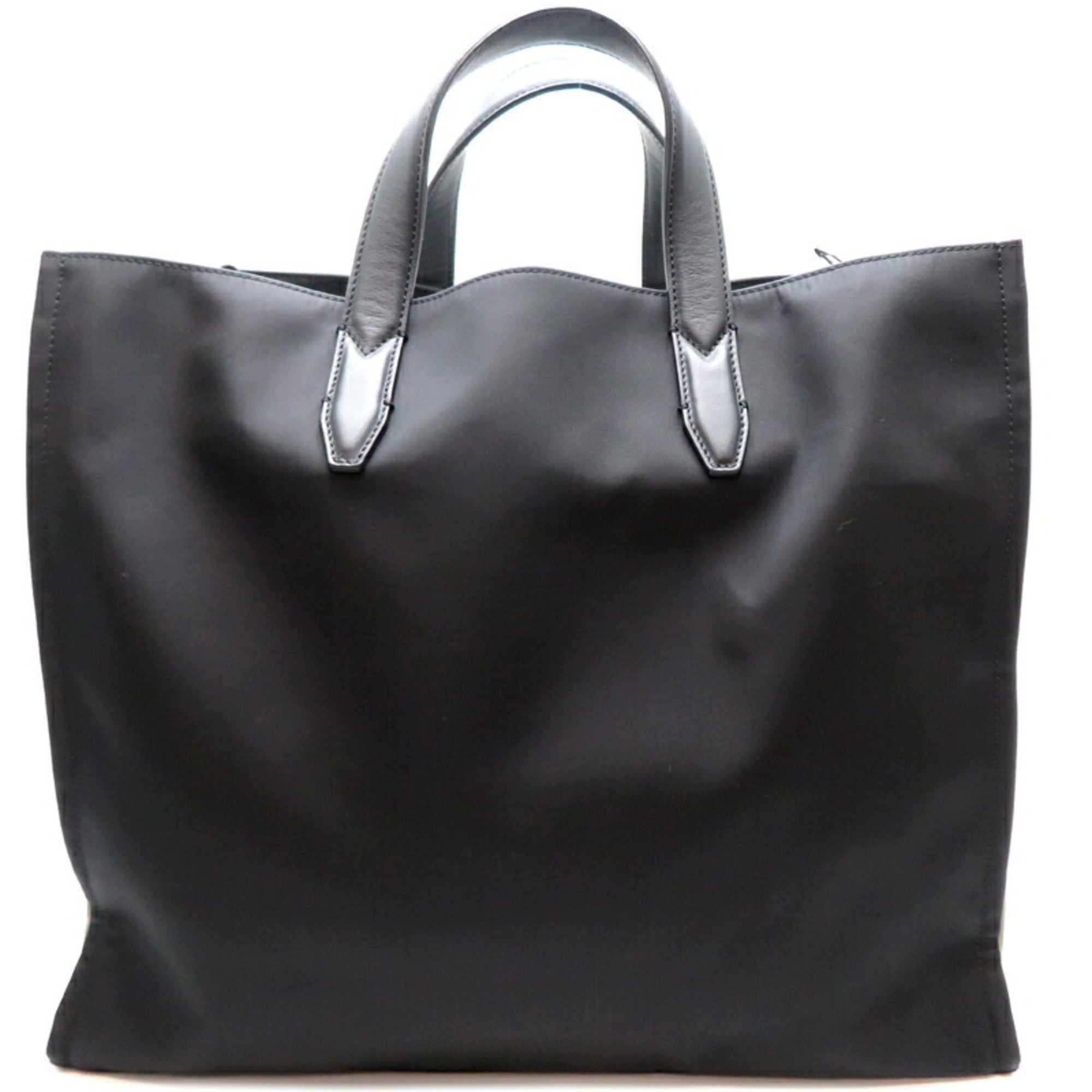 Fendi   yellow Nylon Leather Tote Bag ()