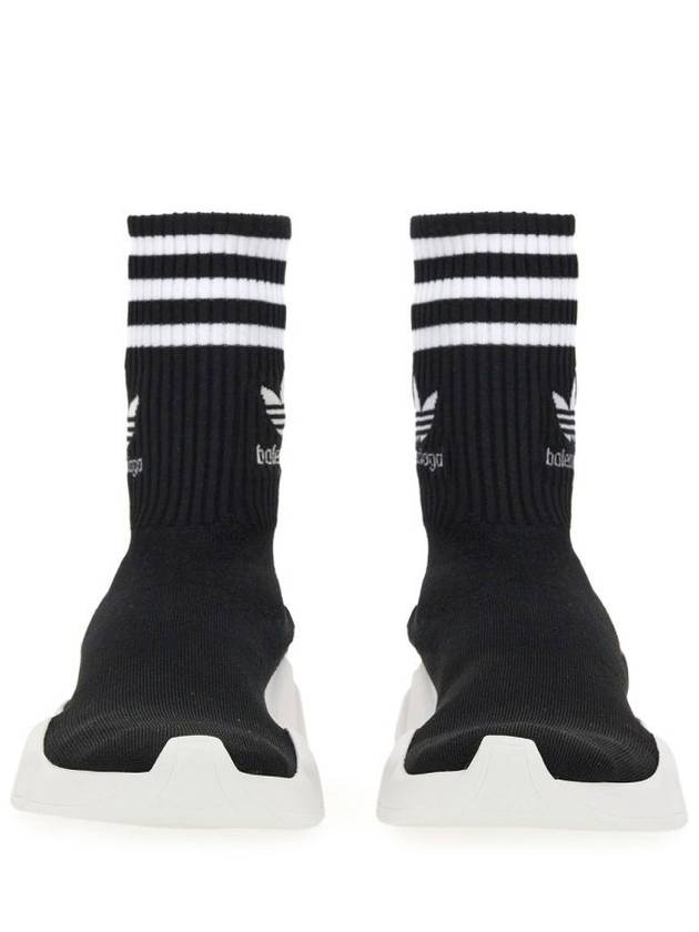 Balenciaga Adidas Speed High Top Sneakers Black