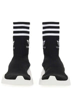 Balenciaga Adidas Speed High Top Sneakers Black
