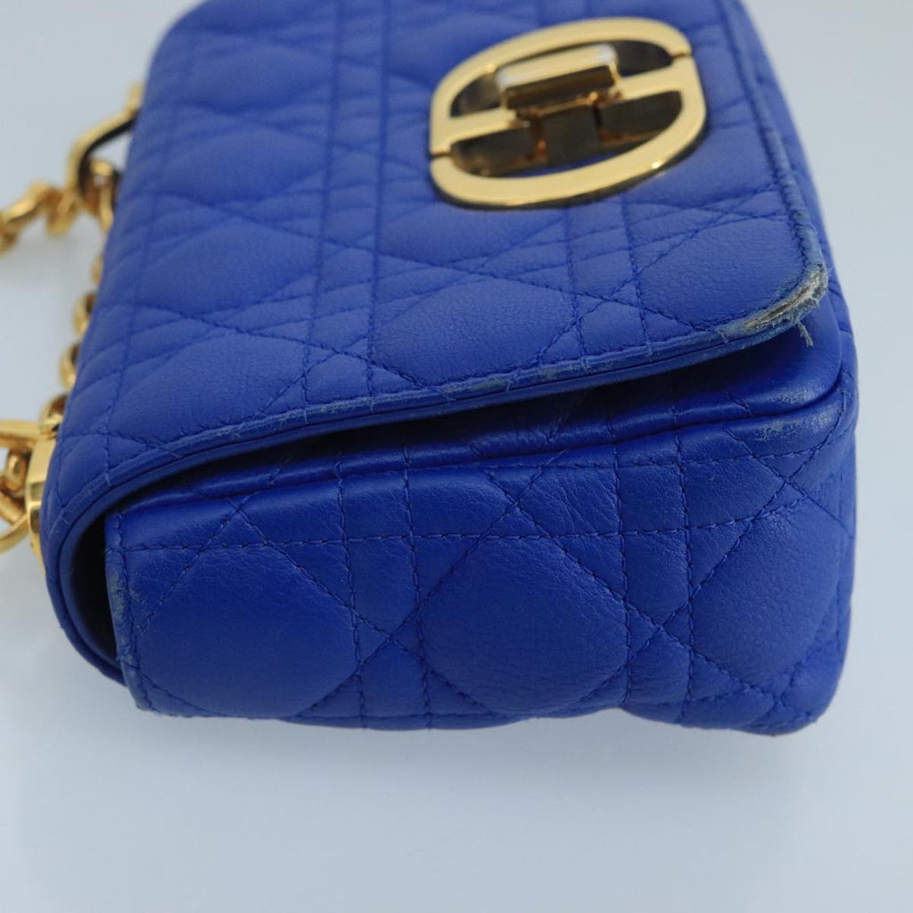 Dior Caro  Leather Shoulder Bag (Pre-Owned)