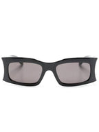 Balenciaga Eyewear Logo Decorated Square Frame Sunglasses BB0291S