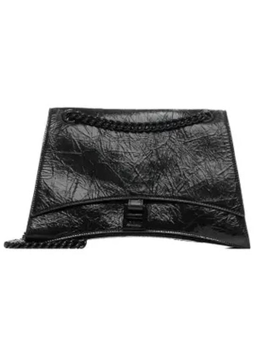 Balenciaga Patent Leather Shoulder Bag WITH FRONTAL Monogram 7856022AA6G1000 B0651273664