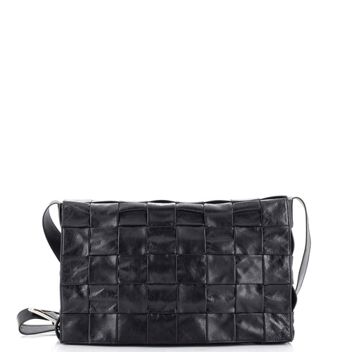 Bottega Veneta Stretch Cassette Crossbody Bag Maxi Intrecciato Leather Large