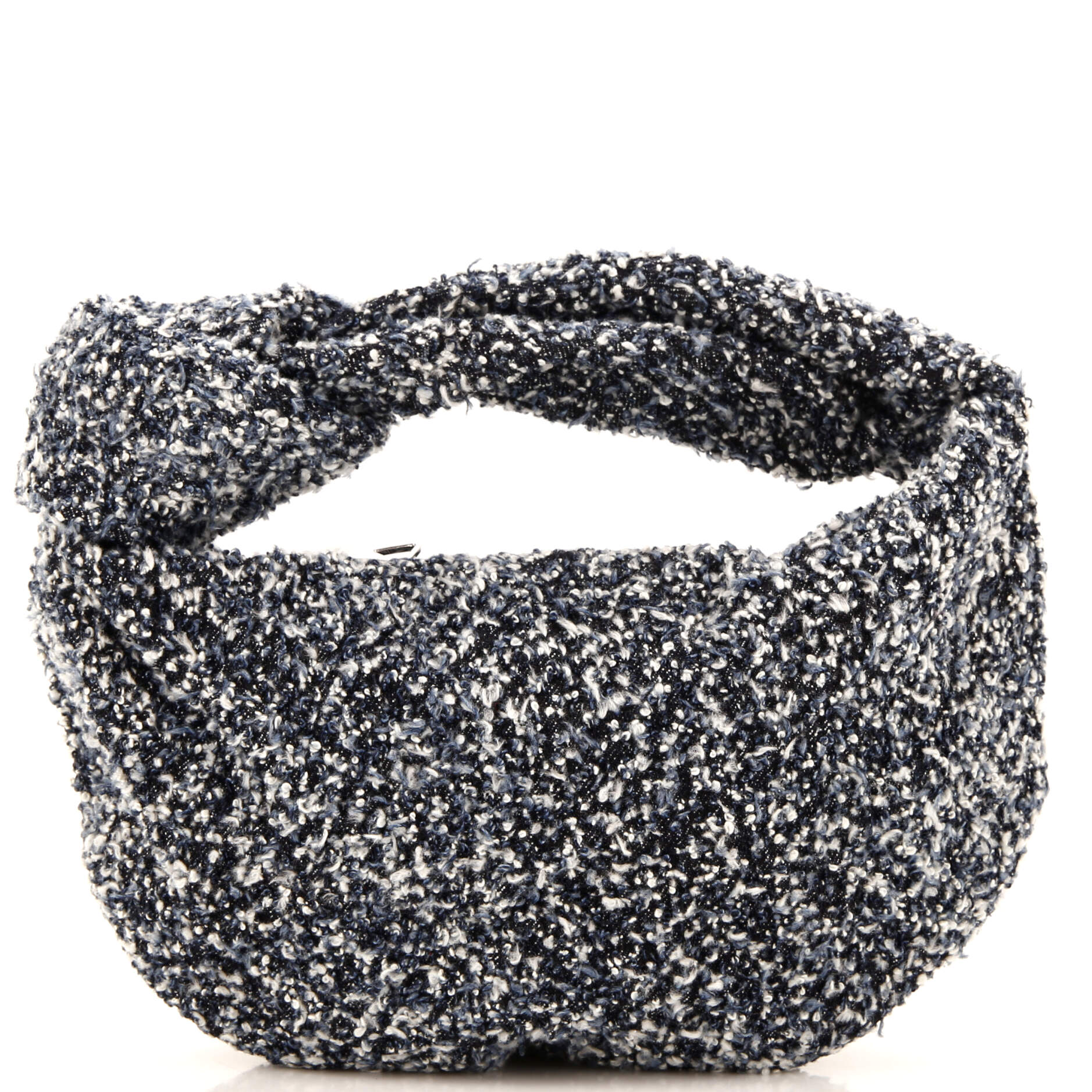 Bottega Veneta Jodie Hobo Boucle Denim Mini